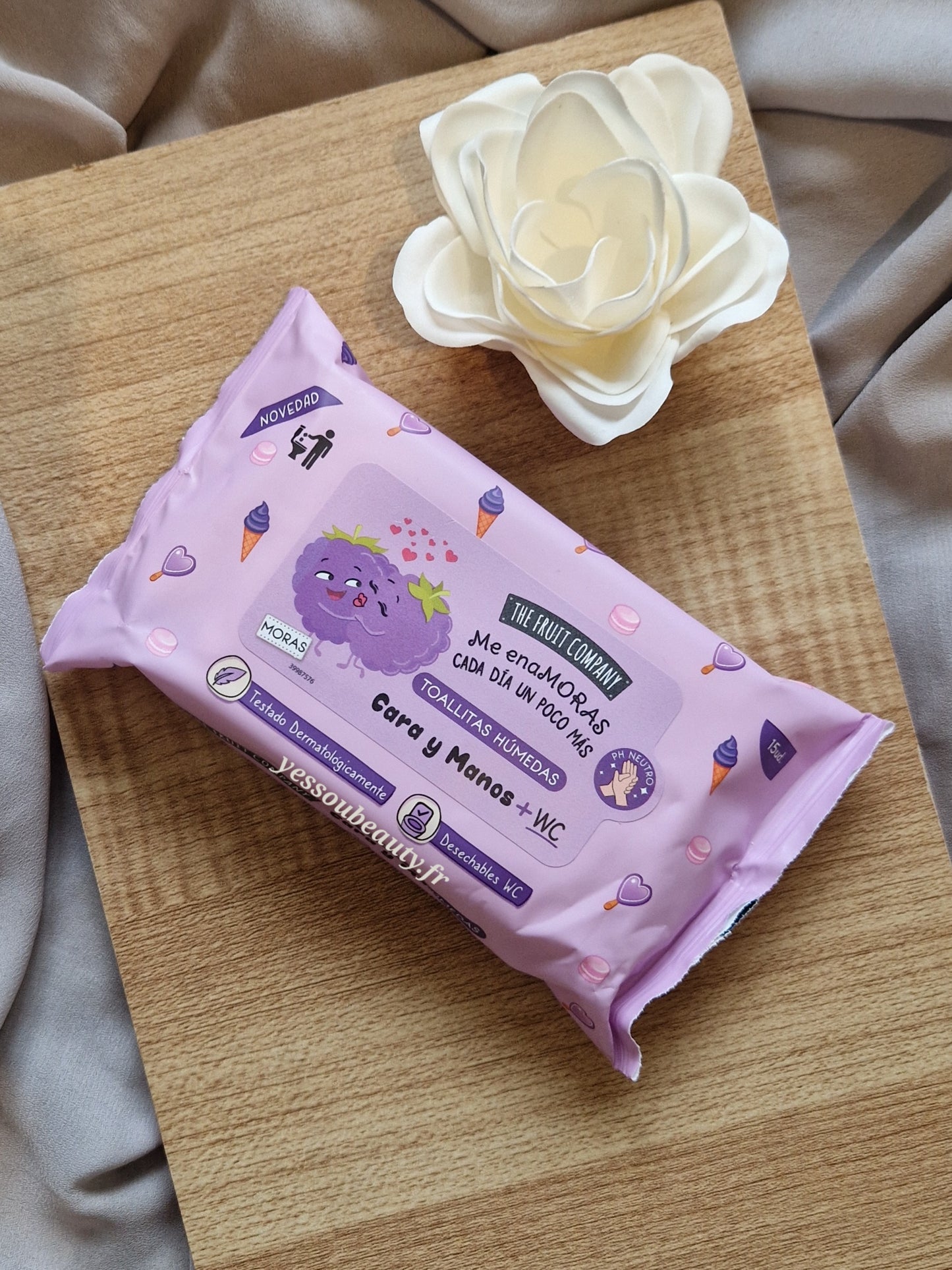 Lingettes Mûre