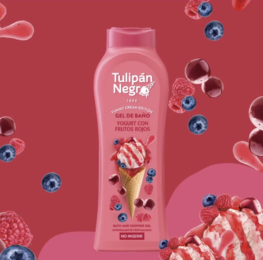 Gel Douche Crème Glacée - Fruits rouges