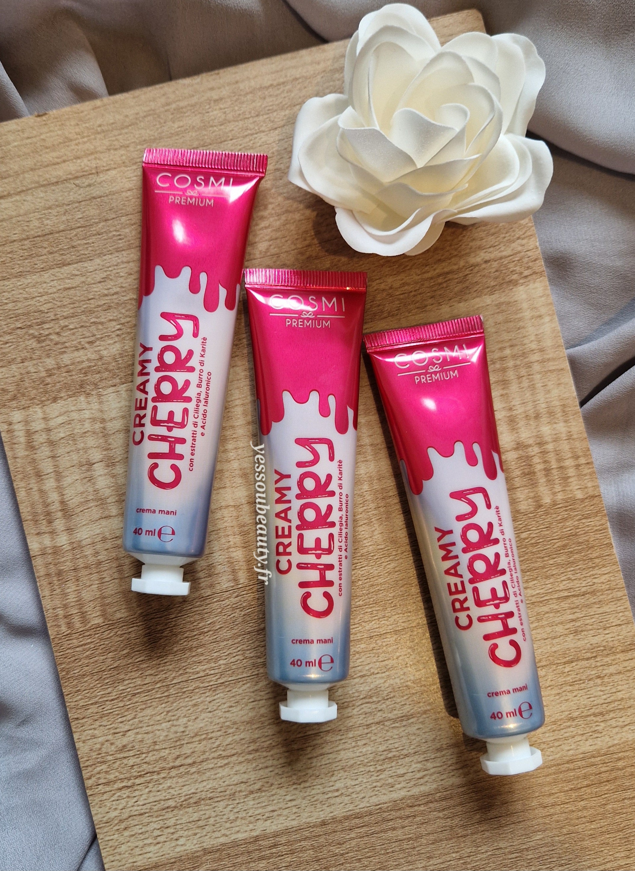 Crème mains - Cerise