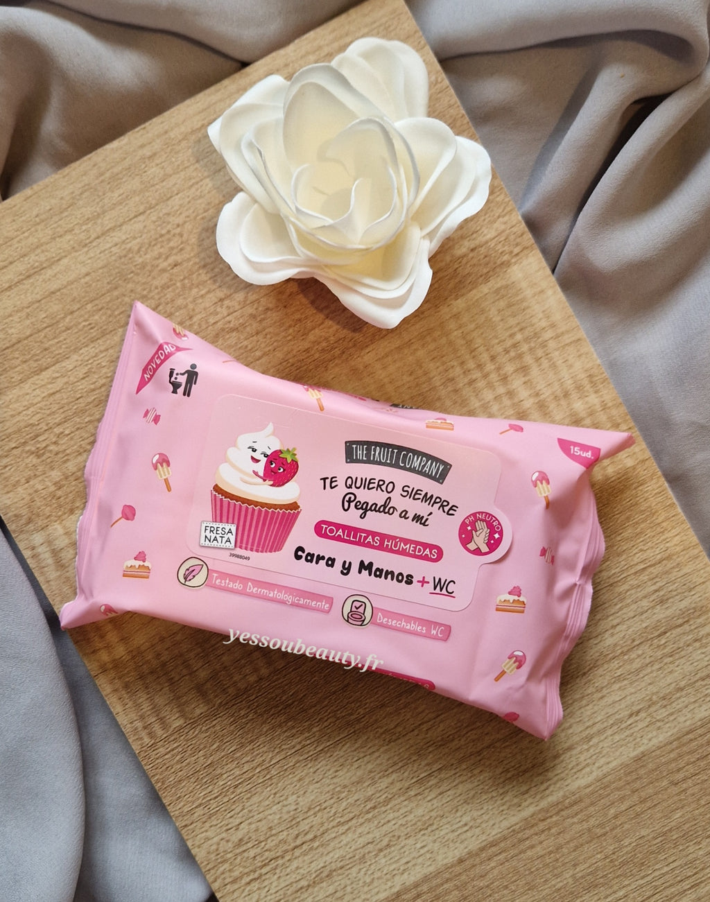 Lingettes Fraise chantilly