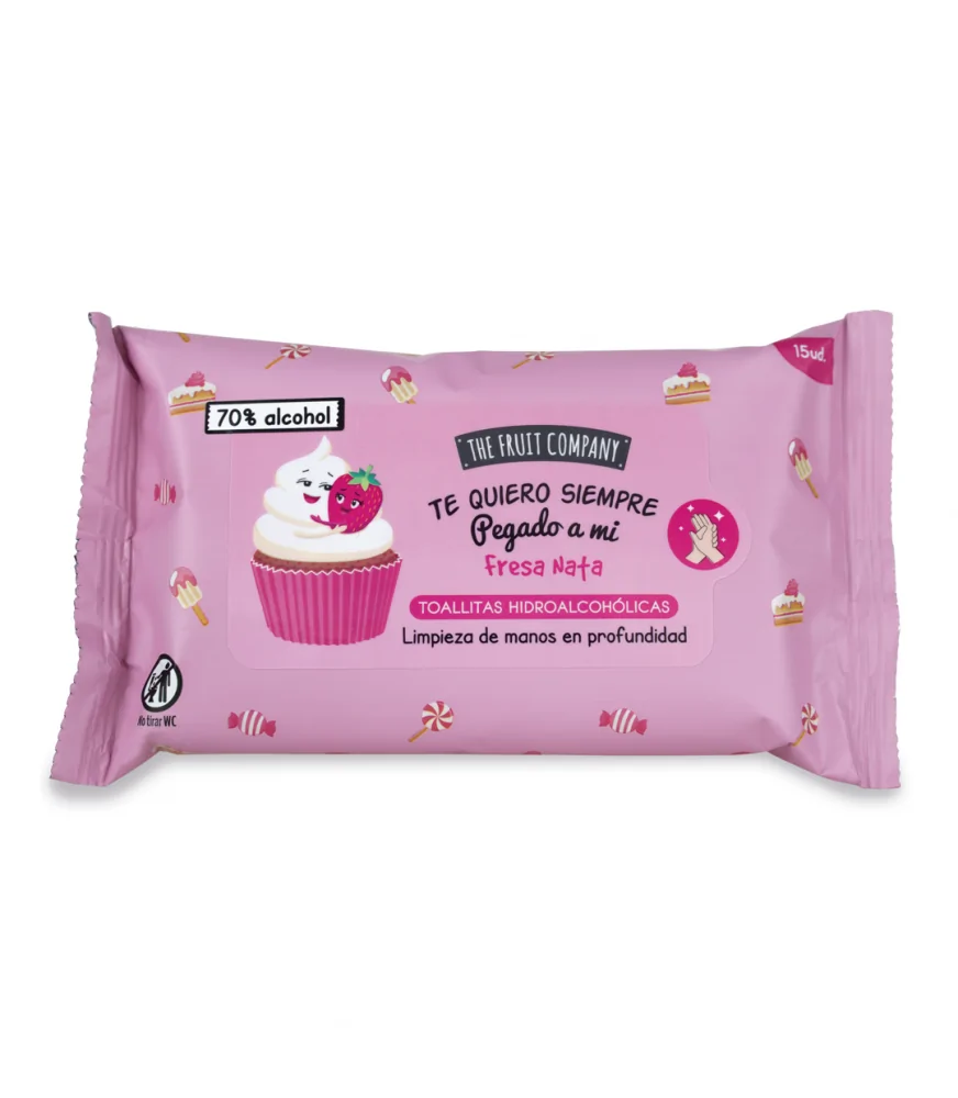 Lingettes Fraise chantilly