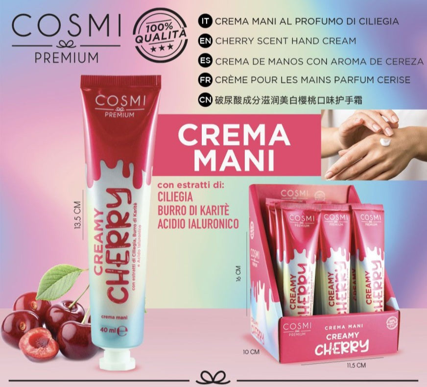 Crème mains - Cerise