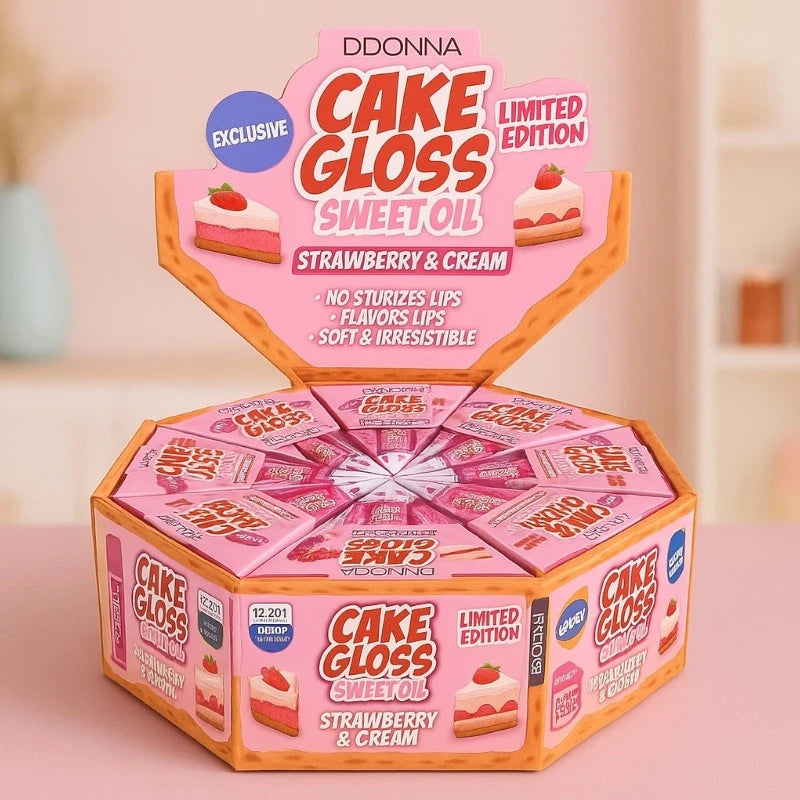 Cake Gloss - Fraise Crème