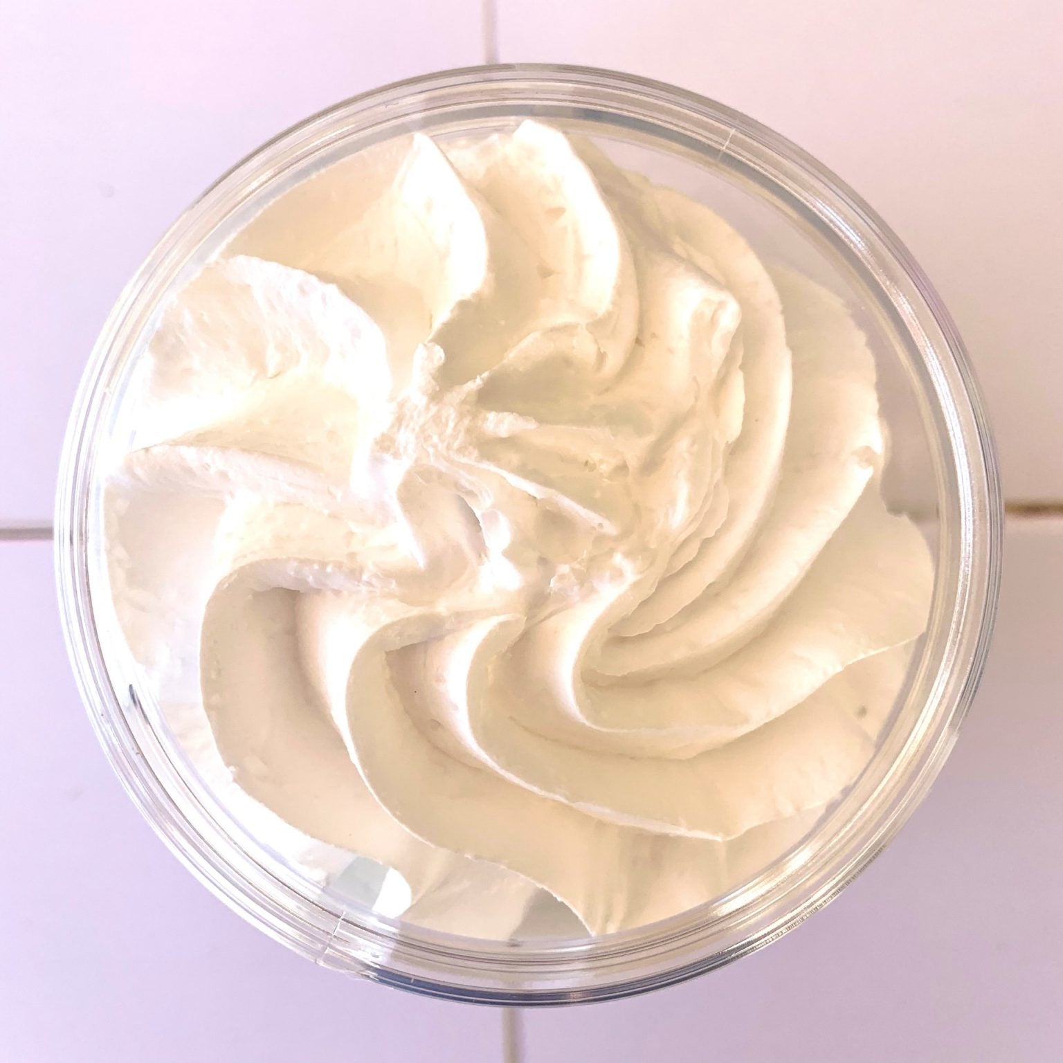 Chantilly de douche