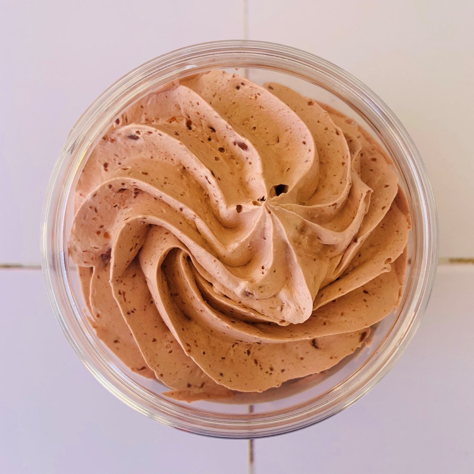 Chantilly de douche